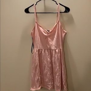 pink babydoll dress